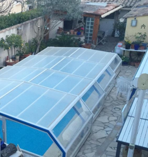 Charmant Studio à Lunel-Viel 50 m² avec Piscine Partagée